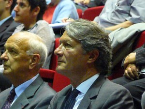 Philippe AUGIER et HALBEC, Président des Maires de la Manche