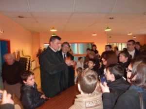 la foule de toute la région pour les dédicaces